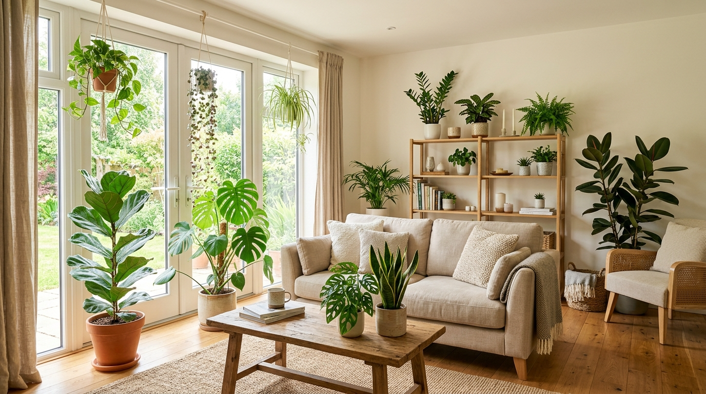 9) Add plants where they improve the roomâ€™s â€œshapeâ€